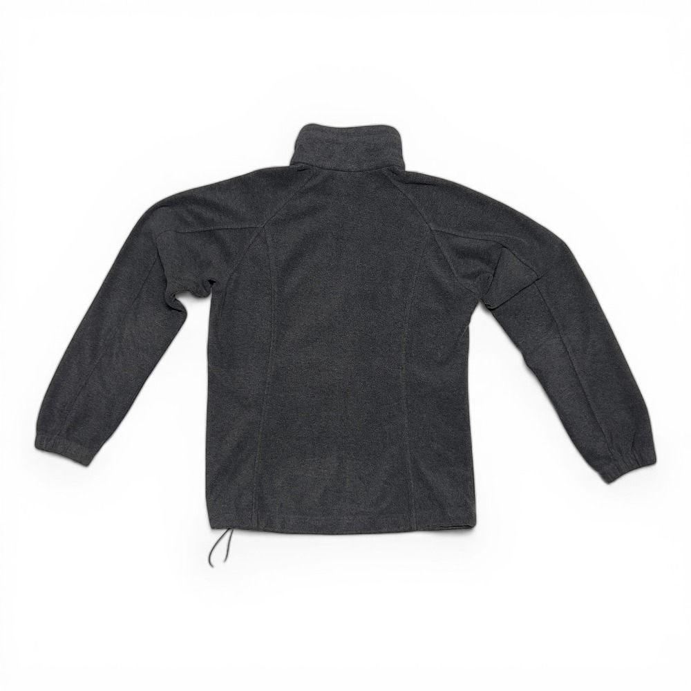Columbia Fleece Jacket‎ Women Size S Charcoal Gray Excellent Full Zip Outdoor - Picture 2 of 8